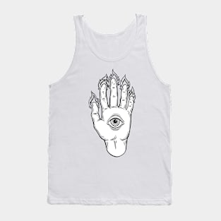 Mysterious Eye. Magic Hand Tank Top